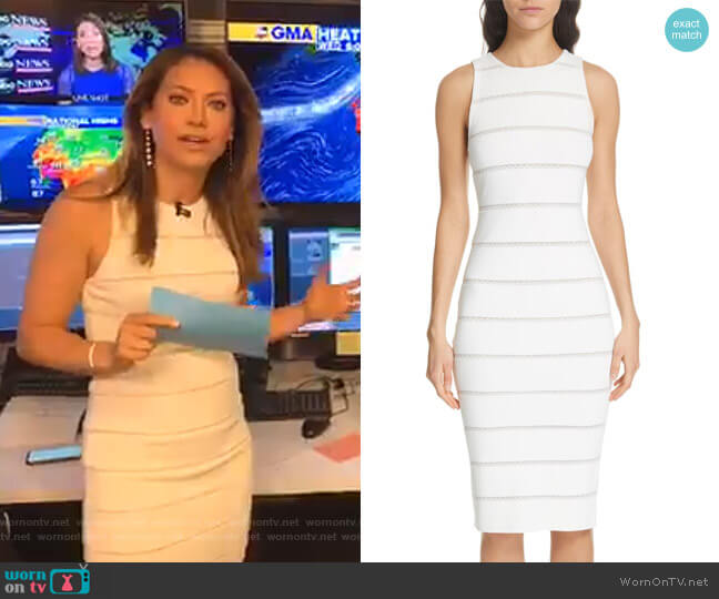 Alice + Olivia Jenner Dress worn by Ginger Zee on Good Morning America
