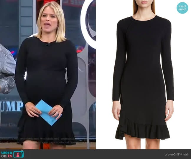 Altuzarra Mikey Dress worn by Sara Haines on Good Morning America