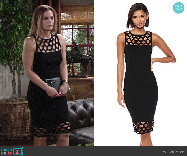 Bailey 44 Shake Your Groove Thing Dress worn by Phyllis Newman (Gina Tognoni) on The Young and the Restless