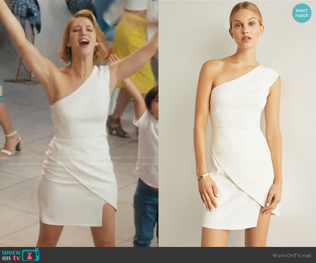 Bcbgmaxazria Aryanna Dress worn by Petra Solano (Yael Grobglas) on Jane the Virgin