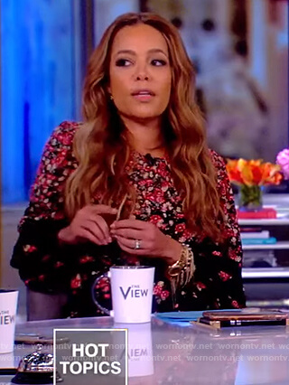 Sunny’s floral dress on The View