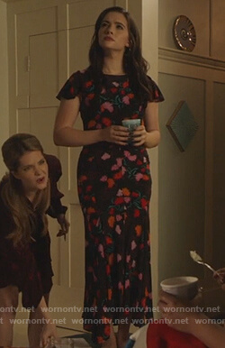 Jane’s floral maxi dress on The Bold Type