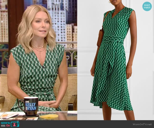 Cefinn Matilda Dress worn by Kelly Ripa on Live with Kelly and Mark