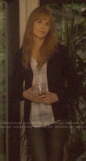 Celeste’s plaid shirt on Big Little Lies