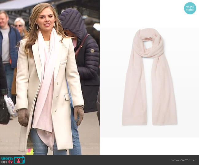 Club Monaco Adele Scarf worn by Hannah Brown on The Bachelorette