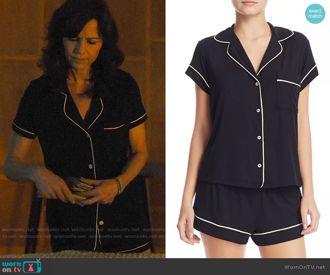 Eberjey Gisele Pajama Set worn by Daisy Kowalski (Carla Gugino) on Jett