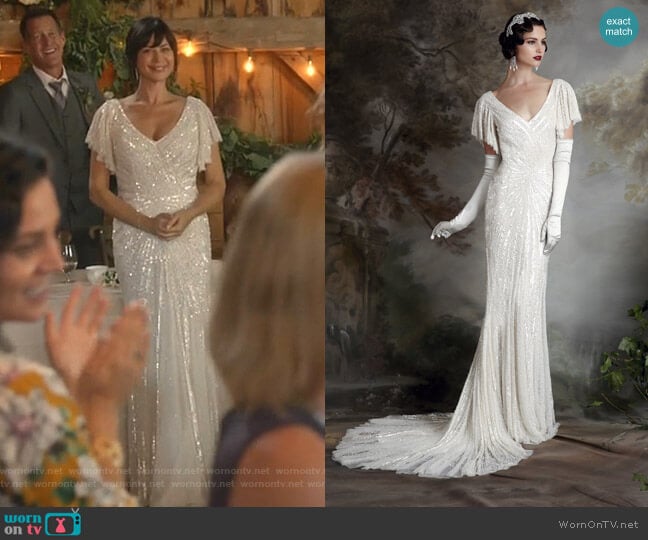 Eliza Jane Howell Sibella Dress - Debutante 2015 Collection worn by Cassandra Nightingale (Catherine Bell) on Good Witch