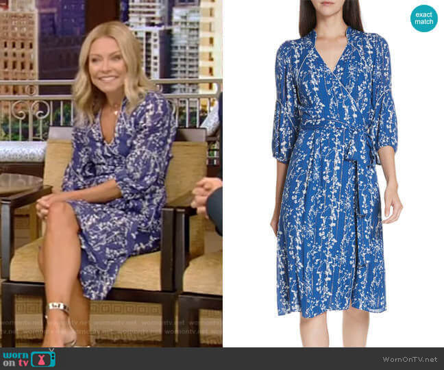 ba&sh Folia Dress worn by Kelly Ripa on Live with Kelly and Mark