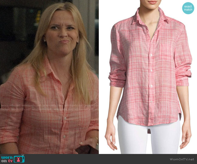 Frank & Eileen Eileen Shirt worn by Madeline Martha Mackenzie (Reese Witherspoon) on Big Little Lies