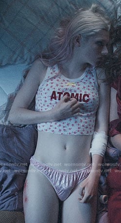 Jules’s ATOMIC top on Euphoria