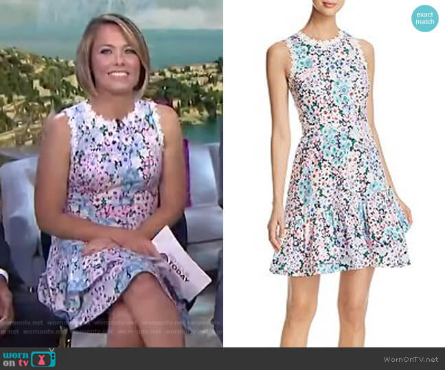 Kate Spade Daisy Garden Dress worn by Dylan Dreyer on Today