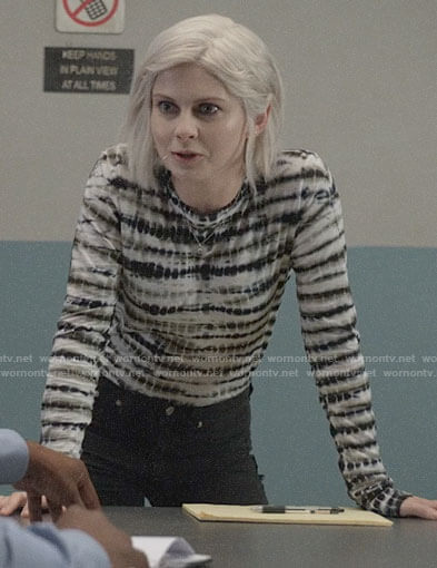 Liv’s tie dye tee on iZombie