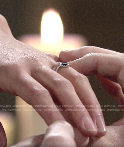 Lola’s engagement ring on The Young and the Restless