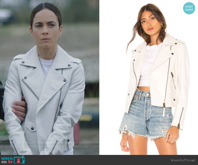 Mackage Baya Jacket worn by Teresa Mendoza (Alice Braga) on Queen of the South