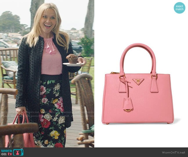 Prada Medium Galleria Tote worn by Madeline Martha Mackenzie (Reese Witherspoon) on Big Little Lies