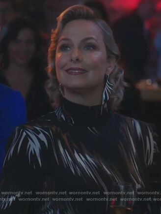 Jacqueline’s pring blouse on The Bold Type