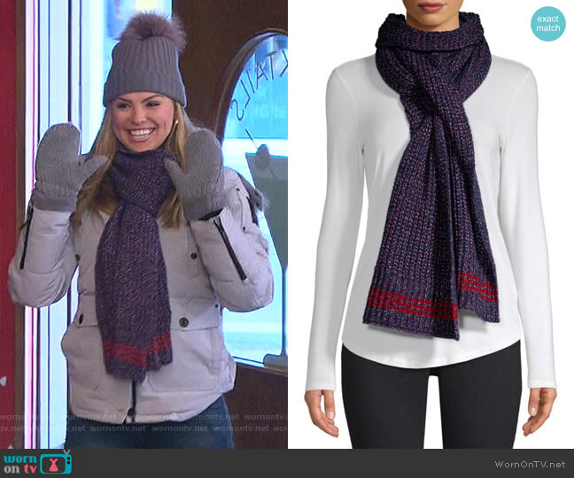 Rag & Bone Cheryl Scarf worn by Hannah Brown on The Bachelorette