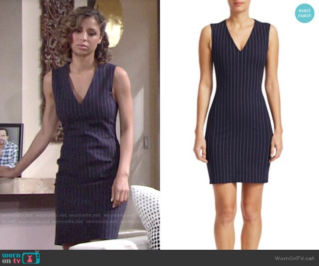 Rag & Bone Lexi Dress worn by Elena Dawson (Brytni Sarpy) on The Young and the Restless