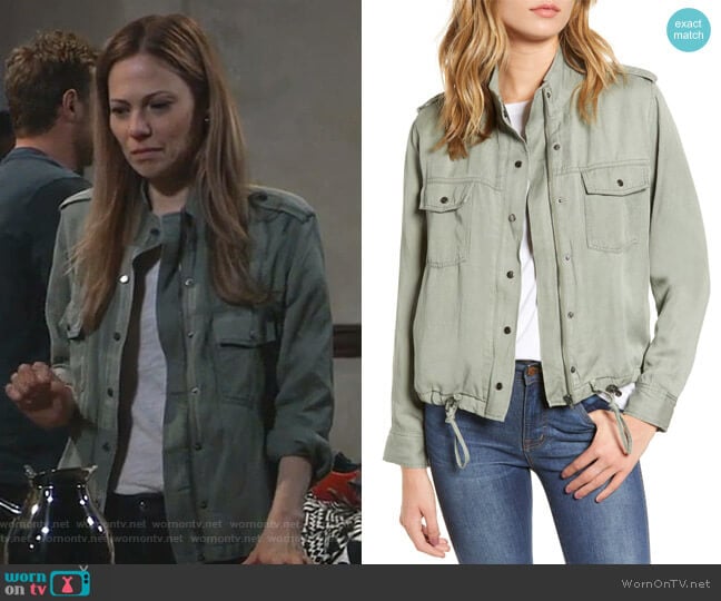 Rails Collins Military Jacket worn by Kim Nero (Tamara Braun) on General Hospital