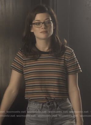 Lisa’s striped tee on What/If