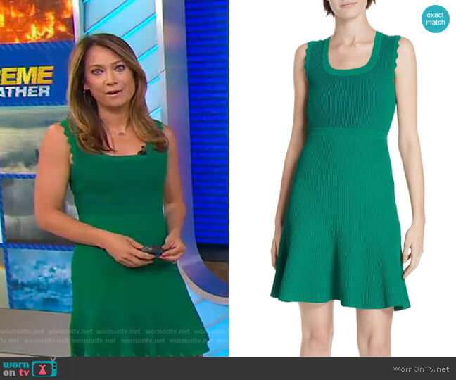 Diane von Furstenberg Adi Dress worn by Ginger Zee on Good Morning America