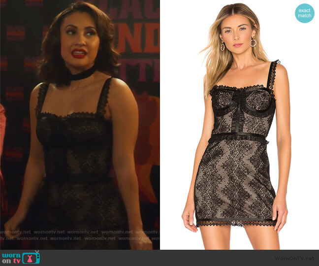 Alexis Kesi Dress worn by Ana Torres (Francia Raisa) on Grown-ish