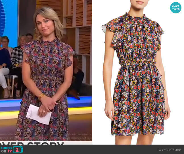 Shoshanna Amora Dress worn by Amy Robach on Good Morning America