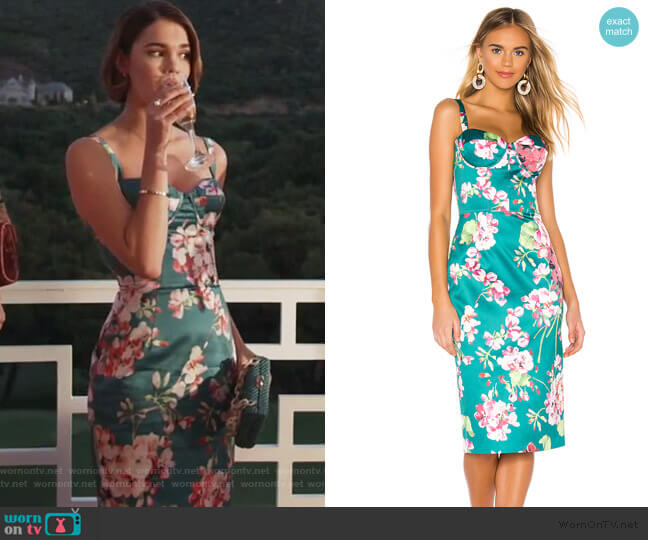 Bronx and Banco Sofia Midi Dress worn by Callie Foster (Maia Mitchell) on Good Trouble