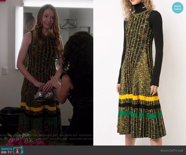 Calvin Klein 205W39NYC Knitted Dress worn by Liza Miller (Sutton Foster) on Younger