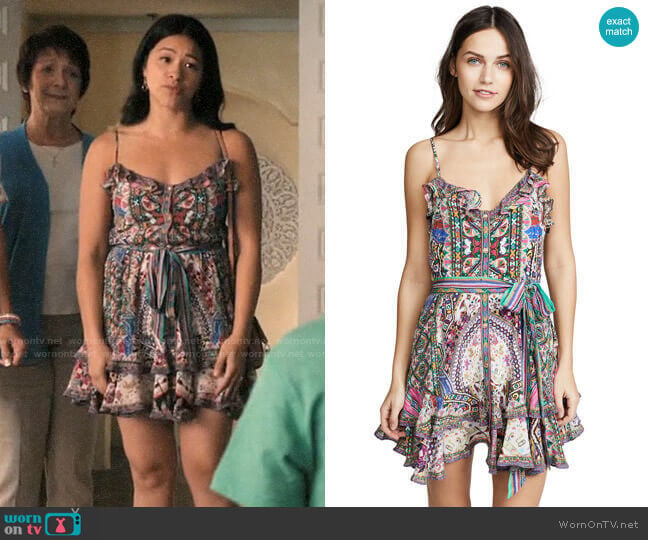 Camilla Kalbelia Queen Dress worn by Jane Villanueva (Gina Rodriguez) on Jane the Virgin