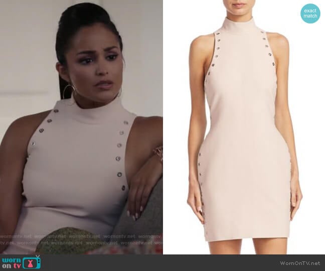 Cinq a Sept Ava Mini Dress worn by Carolina (Feliz Ramirez) on Grand Hotel