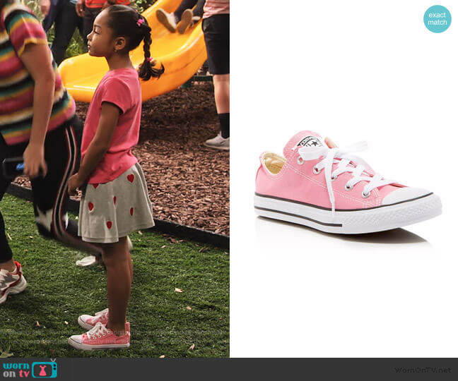 Converse Chuck Taylor All Star Lace Up Sneakers worn by Ami (Jordyn Raya James) on Family Reunion
