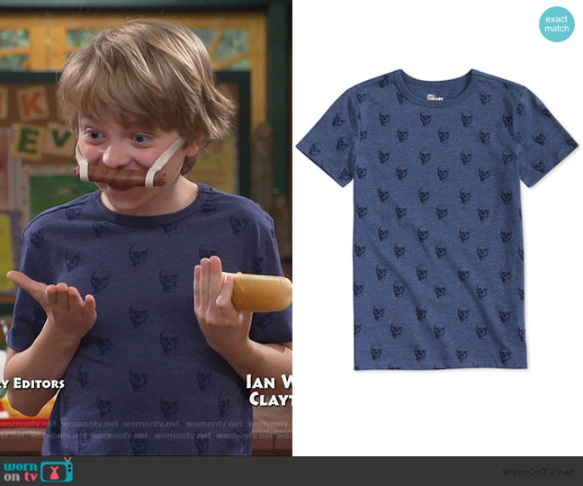 WornOnTV: Finn’s blue skull print tee on Bunkd | Will Buie Jr | Clothes ...
