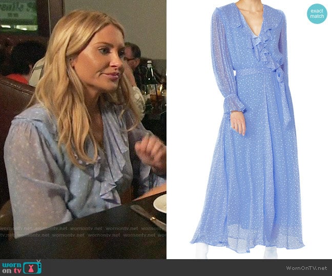 Ghost London Su Dress worn by Stephanie Pratt (Stephanie Pratt) on The Hills New Beginnings