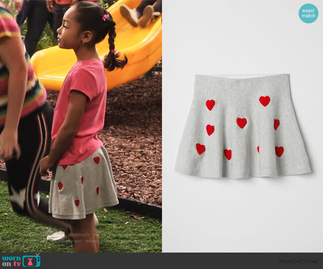 H&M Fine-knit Skirt worn by Ami (Jordyn Raya James) on Family Reunion