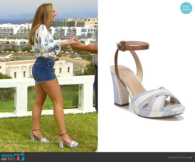 Naturalizer Avril Ankle Strap Sandal worn by Hannah Brown on The Bachelorette
