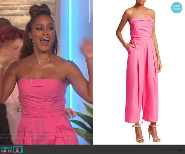 Rachel Comey Tristan Jumpsuit worn by Eve on The Talk
