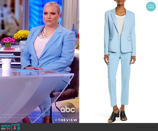 Rag and Bone Poppy Tab Pants worn by Meghan McCain on The View