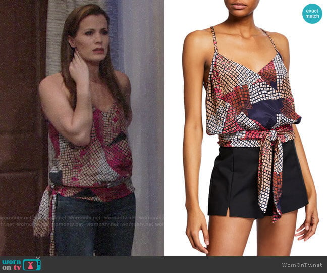 Ramy Brook Natasha Top worn by Chelsea Lawson (Melissa Claire Egan) on The Young and the Restless