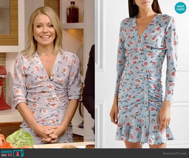 Veronica Beard Rowe Dress worn by Kelly Ripa on Live with Kelly and Mark