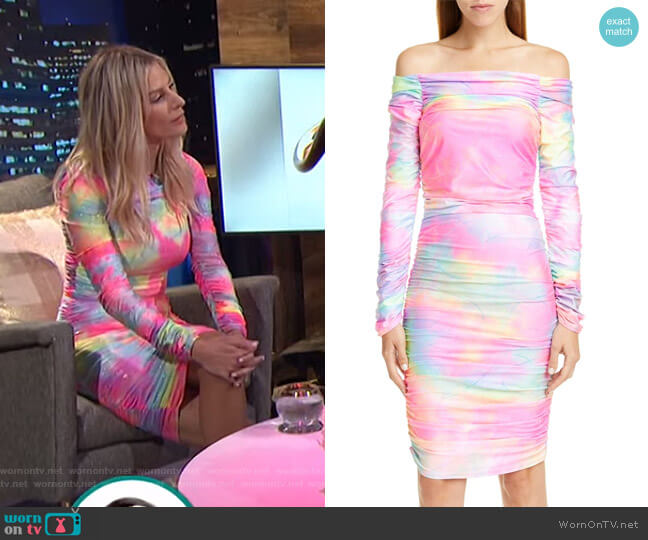 Sies Marjan Jolene Dress worn by Morgan Stewart on E! News