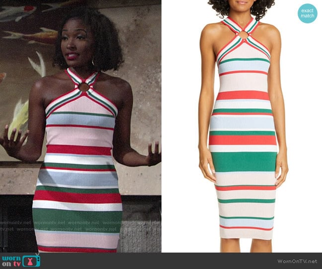 Ted Baker Iyndiaa Tutti Frutti Dress worn by Ana Hamilton (Loren Lott) on The Young and the Restless