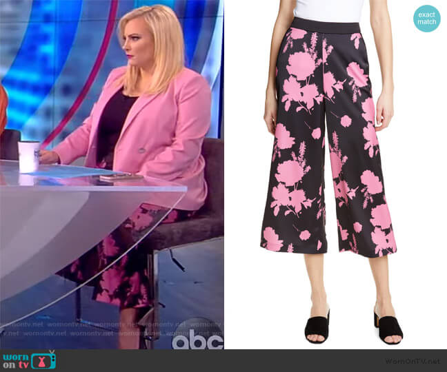 Ted Baker Ricey Berry Sundae Culottes worn by Meghan McCain on The View