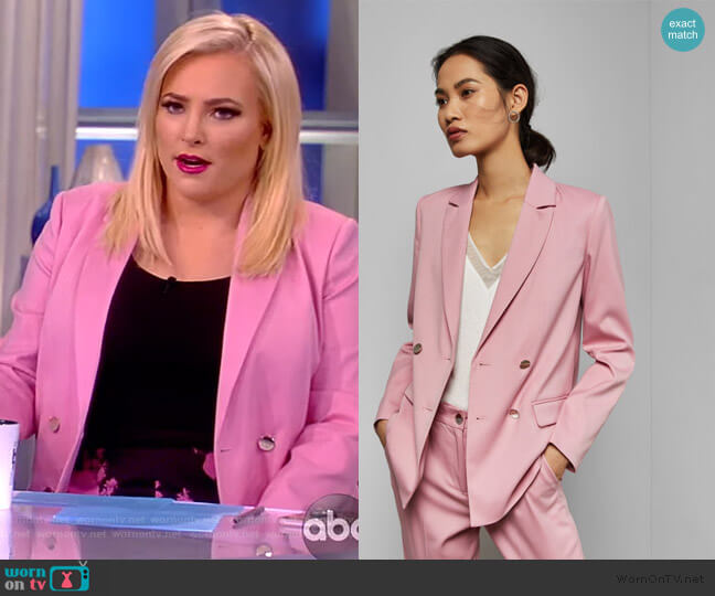 Ted Baker Tailored jacket worn by Meghan McCain on The View