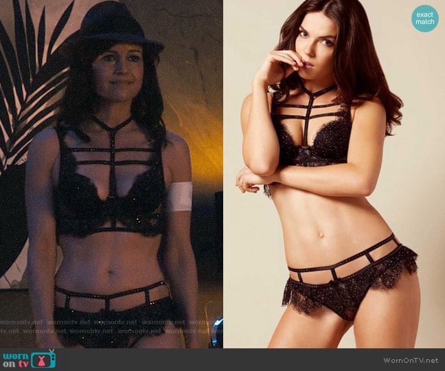Agent Provocateur Davinah Bra worn by Daisy Kowalski (Carla Gugino) on Jett