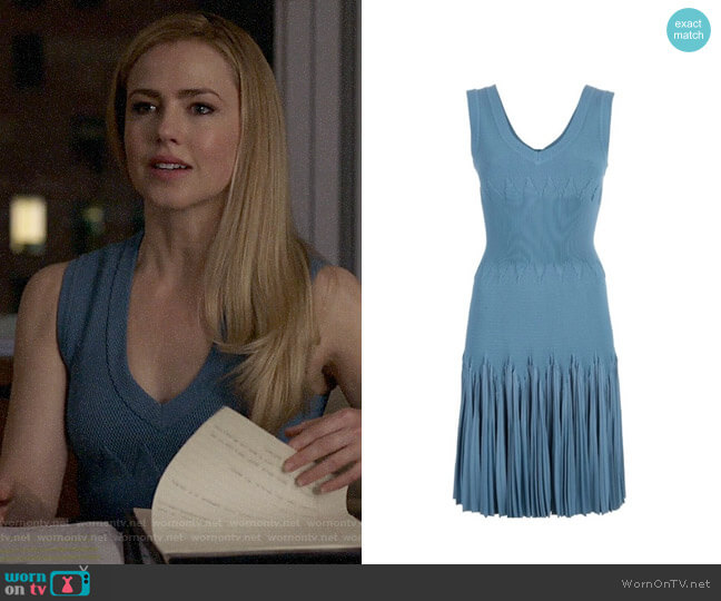 Alaia Sleeveless Dress worn by Katrina Bennett (Amanda Schull) on Suits