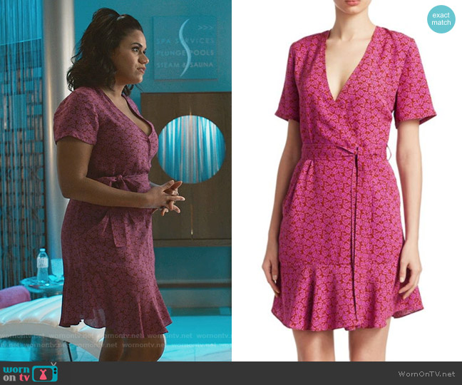 A.L.C. Micah Dress worn by Yoli (Justina Adorno) on Grand Hotel