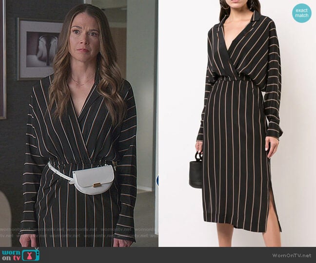 A.L.C. Nico Dress worn by Liza Miller (Sutton Foster) on Younger