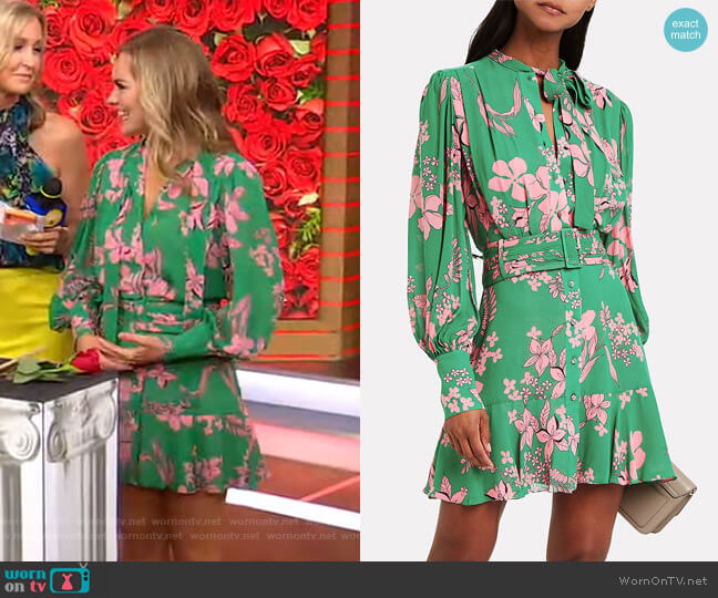 Alexis Tidale Island Floral Dress worn by Hannah Brown on Good Morning America