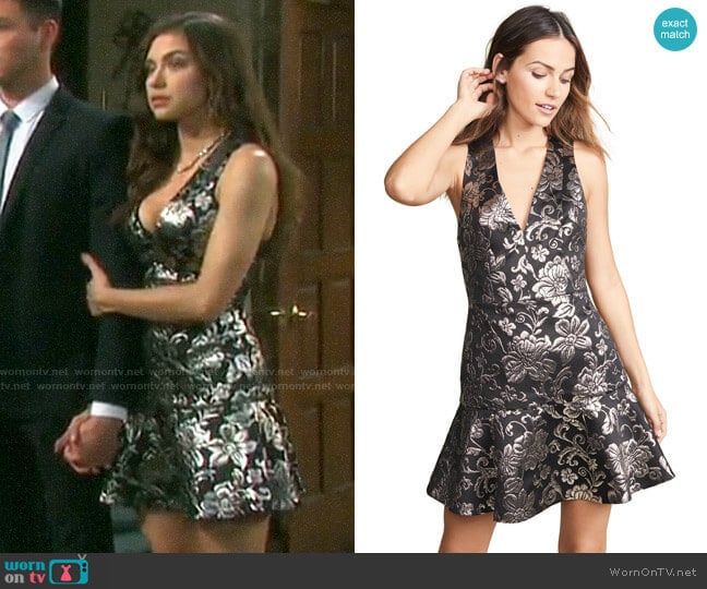 Alice + Olivia Marleen Dress worn by Ciara Brady (Victoria Konefal) on Days of our Lives